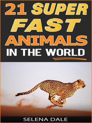 cover image of 21 Super Fast Animals In the World